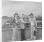 New Zealand TT rider at Ronaldsway Airport by Manx Press Pictures