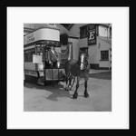 Jack Dugdale, horse tram driver by Manx Press Pictures