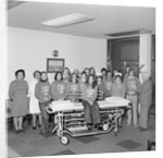 Castletown Ale Drinkers Society presentation to Noble's Hospital, Douglas by Manx Press Pictures