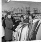 Lady Paul at jumble sale, Isle of Man by Manx Press Pictures