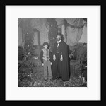 Magician at filming of Mysteries, Isle of Man by Manx Press Pictures