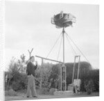 Man generating electricity, Peel by Manx Press Pictures