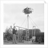 Man generating electricity, Peel by Manx Press Pictures