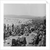 Holidaymakers on Douglas beach by Manx Press Pictures