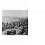 Holidaymakers on Douglas beach by Manx Press Pictures