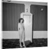 Miss Isle of Man in shower cubicle, Villiers, Douglas by Manx Press Pictures