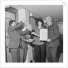 First £500 winner, Manx Lottery by Manx Press Pictures
