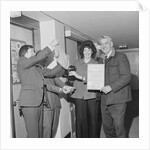 First £500 winner, Manx Lottery by Manx Press Pictures