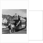 Horse tram parade, Douglas Promenade by Manx Press Pictures