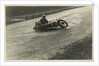 Rider A.J. Robertson on the ground, with his machine laid down on the road beside him, 1925 or 1926 (?) TT (Tourist Trophy) by Thomas Horsfell Midwood