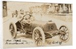 Sid Girling in a Wolseley, 1904 Gordon Bennett Trials by Anonymous
