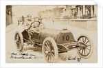 Sid Girling in a Wolseley, 1904 Gordon Bennett Trials by Anonymous