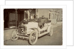 T.C. Pullinger in a Beeston Humber, 1907 Tourist Trophy motorcar race by Anonymous