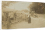 Motorcar racing at Ballaugh Bridge by George Bellett Cowen
