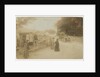 Motorcar racing at Ballaugh Bridge by George Bellett Cowen