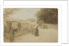 Motorcar racing at Ballaugh Bridge by George Bellett Cowen