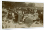 Laying the foundation stone of Ballaugh Parish Hall, 1909 by George Bellett Cowen