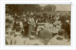 Laying the foundation stone of Ballaugh Parish Hall, 1909 by George Bellett Cowen