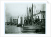 Douglas Inner Harbour and shipping by John Miller Nicholson