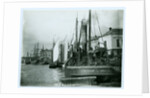 Douglas Inner Harbour and shipping by John Miller Nicholson