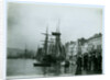 Douglas Inner Harbour and shipping by John Miller Nicholson