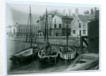 Douglas Inner Harbour and shipping by John Miller Nicholson