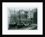 Douglas Inner Harbour and shipping by John Miller Nicholson