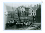 Douglas Inner Harbour and shipping by John Miller Nicholson