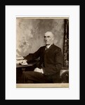 Deemster John Frederick Gill - seated at a desk by George Bellett Cowen