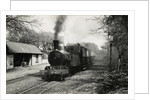 Engine No.12 Hutchinson Locomotive at Ballasalla Station to Port Erin by Unknown