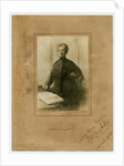 Mrs Laughton - framed portrait by George Bellett Cowen