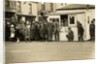 Group of officials and spectators in Parliament Square, Ramsey, 1929 (?), TT (Tourist Trophy), Isle of Man by Midwood