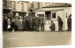 Group of officials and spectators in Parliament Square, Ramsey, 1929 (?), TT (Tourist Trophy), Isle of Man by Midwood