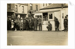 Group of officials and spectators in Parliament Square, Ramsey, 1929 (?), TT (Tourist Trophy), Isle of Man by Midwood