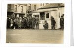 Group of officials and spectators in Parliament Square, Ramsey, 1929 (?), TT (Tourist Trophy), Isle of Man by Midwood