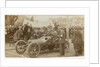 Hon. Charles Rolls in his Wolseley motorcar at Ramsey Control, Queens Pier Road, Ramsey, 1905 Gordon Bennett Trials by Anonymous