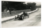 Motorcar no.8  W.O.Bentley, in a D.F.P. (Doriot, Flandrin & Parant) 1914 Tourist Trophy motorcar race by Anonymous
