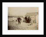 Performing musicians on Ramsey shore by Thomas Horsfell Midwood