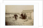 Performing musicians on Ramsey shore by Thomas Horsfell Midwood