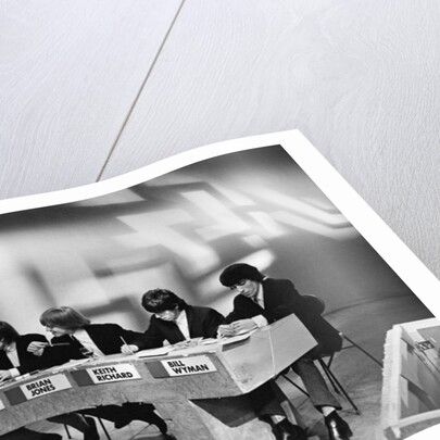 Rolling Stones At Shepherd's Bush TV studio by Staff