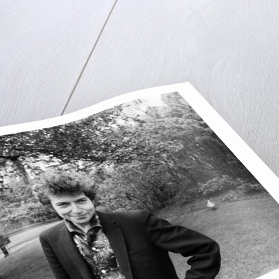 Bob Dylan in the Savoy Gardens by Kent Gavin