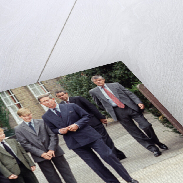 Prince William before his first day at Eton by Kent Gavin