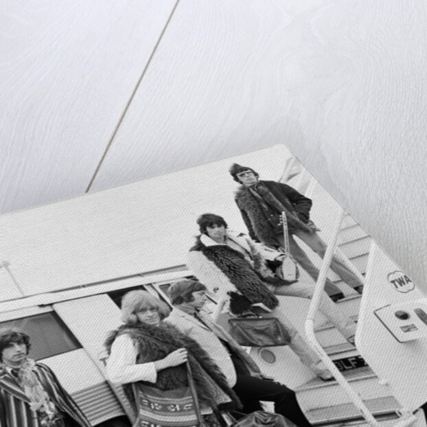 Members of The Rolling Stones heading for New York by Anonymous