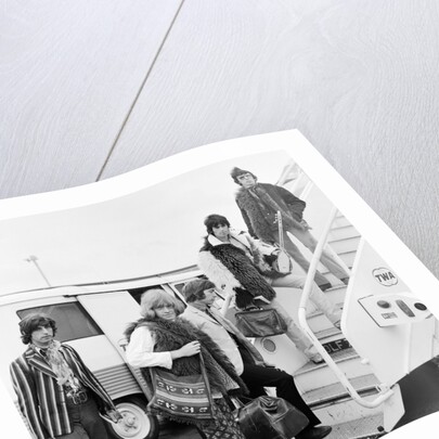 Members of The Rolling Stones heading for New York by Anonymous