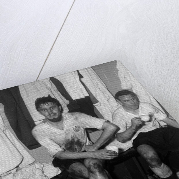 Jimmy Hill after getting a hat-trick by Anonymous