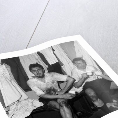 Jimmy Hill after getting a hat-trick by Anonymous