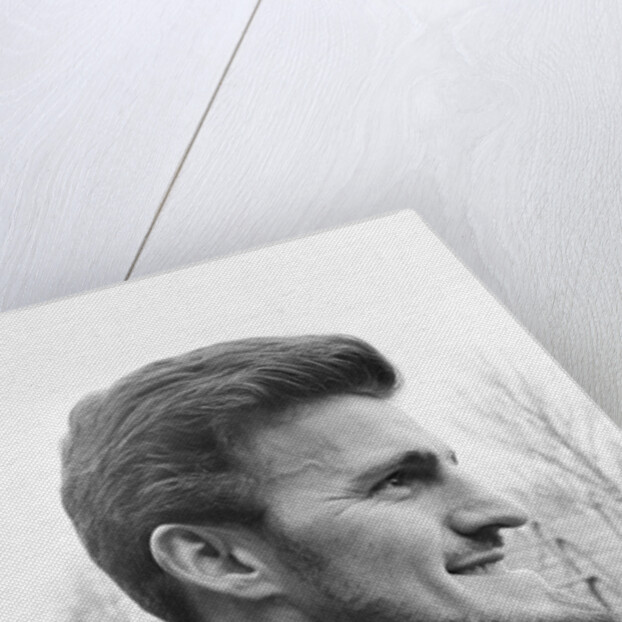 Fulham team in training 1958 by Anonymous