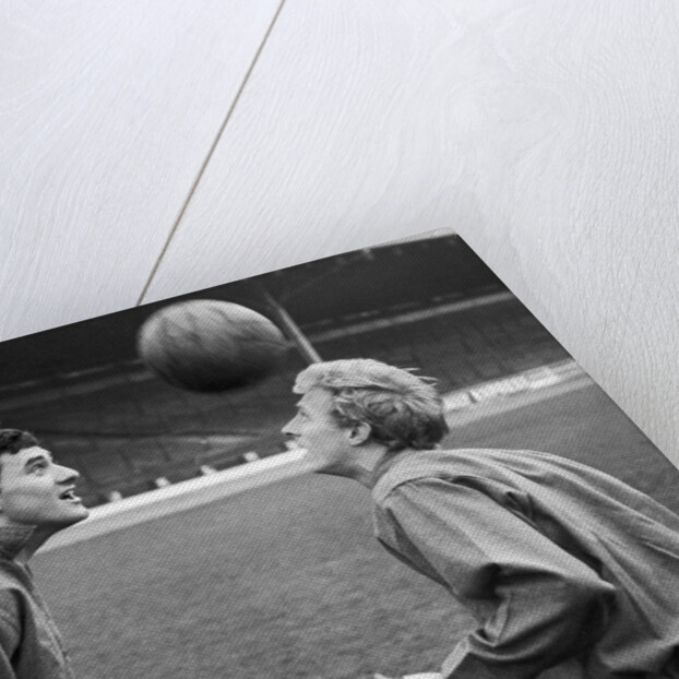 Jim Baxter and Denis Law by Anonymous