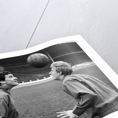 Jim Baxter and Denis Law by Anonymous