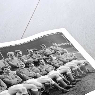 Everton squad pose for a group photograph by Anonymous